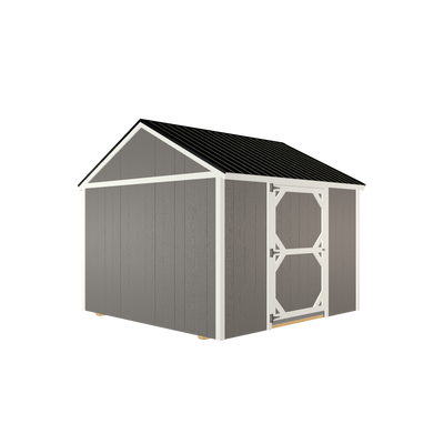 10x10 Tool Shed with LP Smart Siding and Metal Roof - 801 C