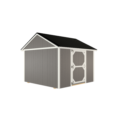 10x10 Tool Shed with LP Smart Siding and Metal Roof - 801 L