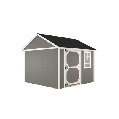 10x10 Tool Shed with LP Smart Siding and Shingle Roof - 804 L