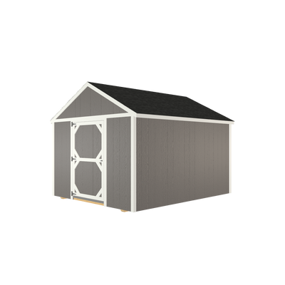 10x12 Tool Shed with LP Smart Siding and Shingle Roof - 800 C