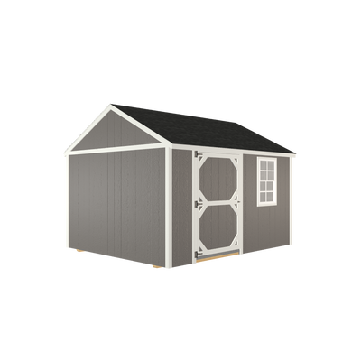 10x12 Tool Shed with LP Smart Siding and Shingle Roof - 804 C