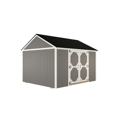 10x12 Tool Shed with LP Smart Siding and Metal Roof - 806 C