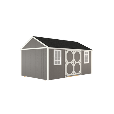 10x16 Tool Shed with LP Smart Siding and Shingle Roof - 810 C