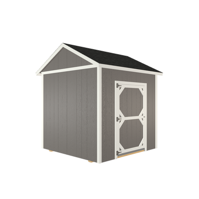 8x8 Utility with LP Smart Siding and Shingle Roof - 801 L
