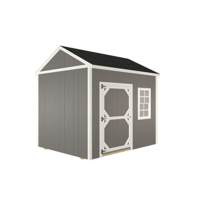 8x10 Utility with LP Smart Siding and Shingle Roof - 804 C