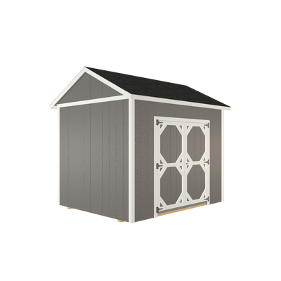 8x10 Utility with LP Smart Siding and Shingle Roof - 806 L