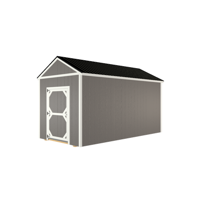 8x16 Utility with LP Smart Siding and Metal Roof - 800 C