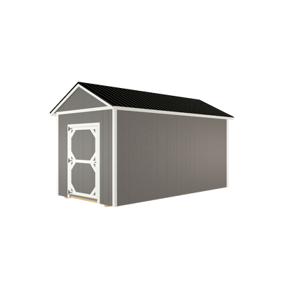 8x16 Utility with LP Smart Siding and Metal Roof - 800 L