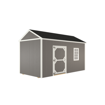 8x16 Utility with LP Smart Siding and Shingle Roof - 804 C