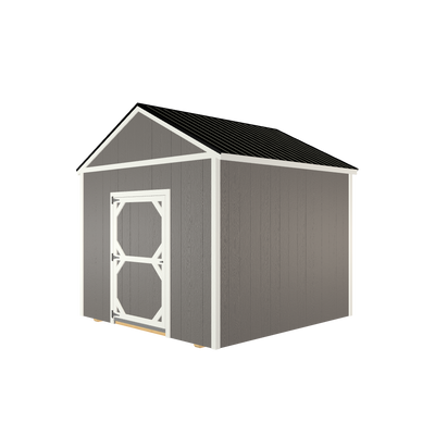 10x10 Utility with LP Smart Siding and Metal Roof - 800 C