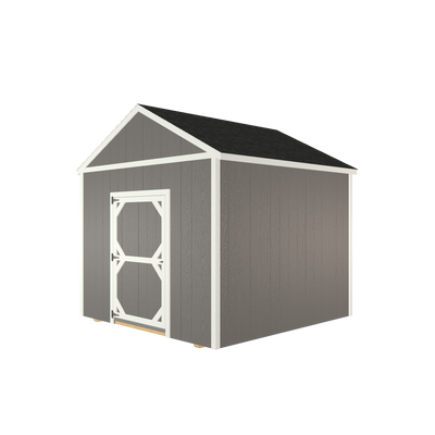 10x10 Utility with LP Smart Siding and Shingle Roof - 800 C