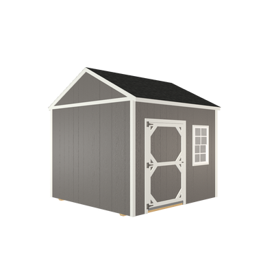 10x10 Utility with LP Smart Siding and Shingle Roof - 804 C