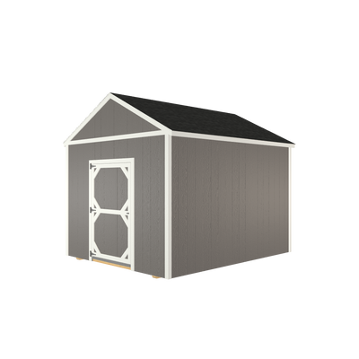 10x12 Utility with LP Smart Siding and Shingle Roof - 800 C