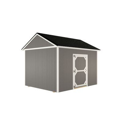 10x12 Utility with LP Smart Siding and Metal Roof - 801 L