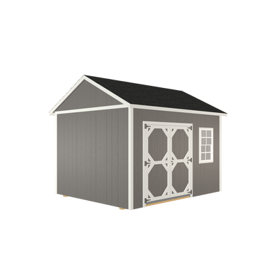 10x12 Utility with LP Smart Siding and Shingle Roof - 809 L