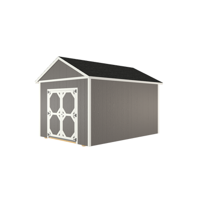 10x14 Utility with LP Smart Siding and Shingle Roof - 805 L