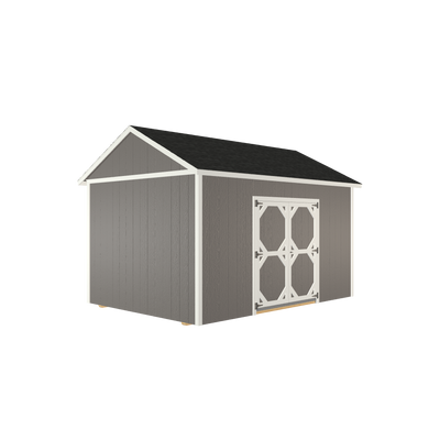 10x14 Utility with LP Smart Siding and Shingle Roof - 806 L