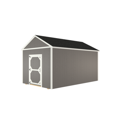 10x16 Utility with LP Smart Siding and Shingle Roof - 800 C