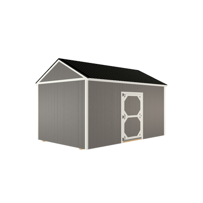 10x16 Utility with LP Smart Siding and Metal Roof - 801 C