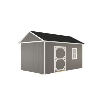 10x16 Utility with LP Smart Siding and Shingle Roof - 804 L
