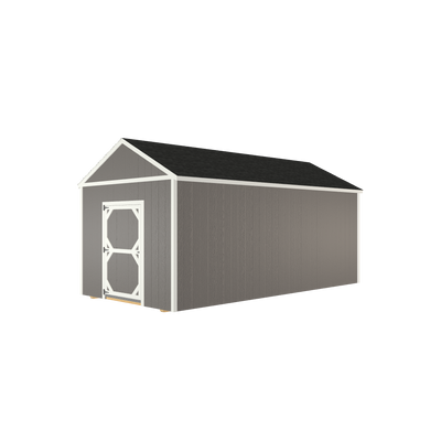 10x20 Utility with LP Smart Siding and Shingle Roof - 800 C