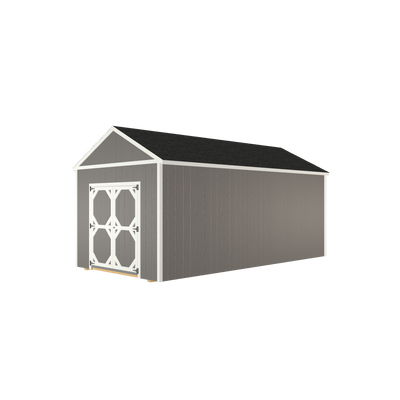 10x20 Utility with LP Smart Siding and Shingle Roof - 805 C