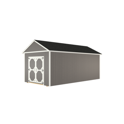 10x20 Utility with LP Smart Siding and Shingle Roof - 805 L