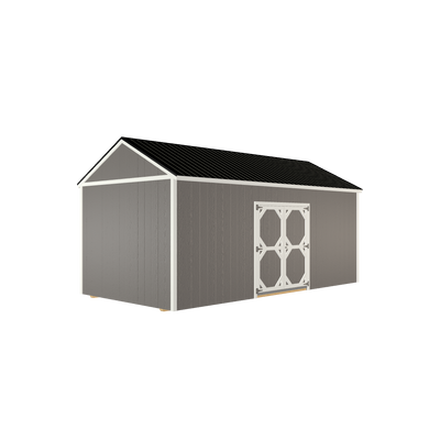 10x20 Utility with LP Smart Siding and Metal Roof - 806 C
