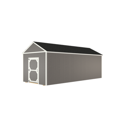 10x24 Utility with LP Smart Siding and Shingle Roof - 800 C