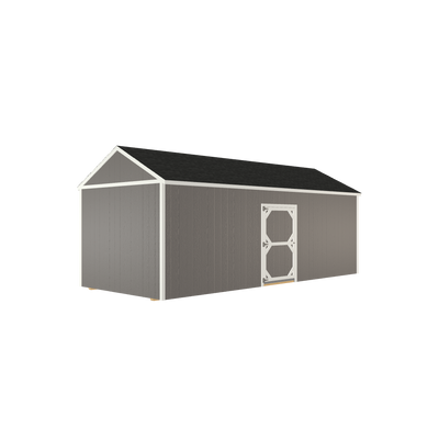 10x24 Utility with LP Smart Siding and Shingle Roof - 801 C