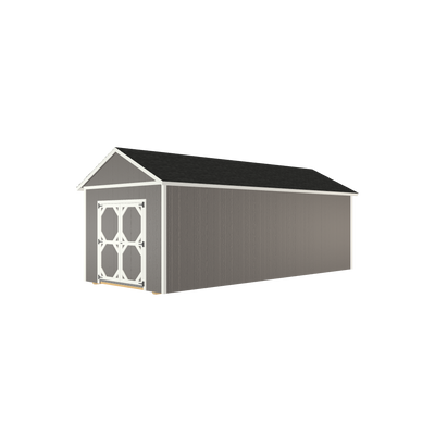 10x24 Utility with LP Smart Siding and Shingle Roof - 805 L