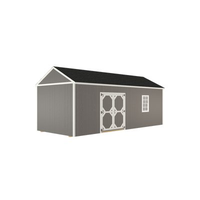10x24 Utility with LP Smart Siding and Shingle Roof - 809 C