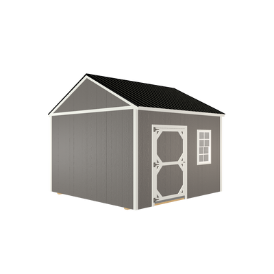 12x12 Utility with LP Smart Siding and Metal Roof - 804 C