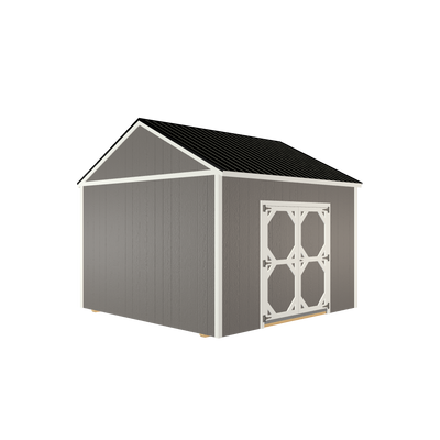 12x12 Utility with LP Smart Siding and Metal Roof - 806 C