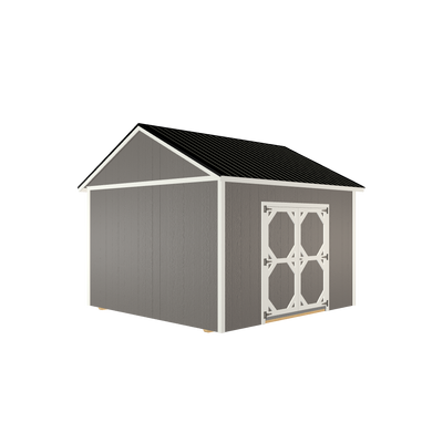 12x12 Utility with LP Smart Siding and Metal Roof - 806 L