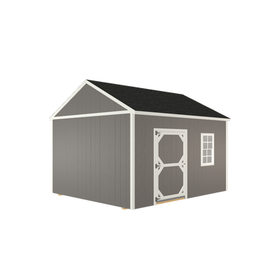 12x14 Utility with LP Smart Siding and Shingle Roof - 804 C