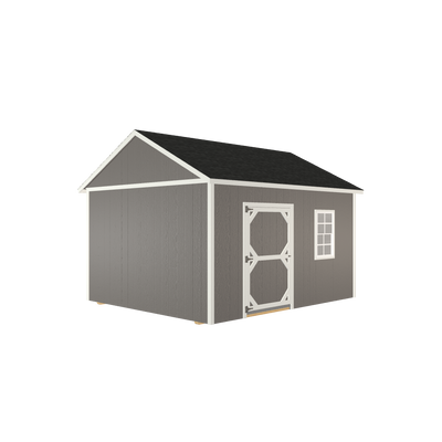 12x14 Utility with LP Smart Siding and Shingle Roof - 804 L