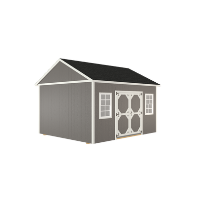 12x14 Utility with LP Smart Siding and Shingle Roof - 810 L