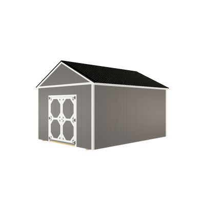 12x16 Utility with LP Smart Siding and Metal Roof - 805 C