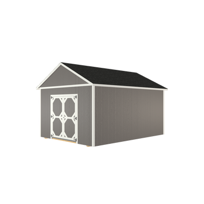 12x16 Utility with LP Smart Siding and Shingle Roof - 805 L