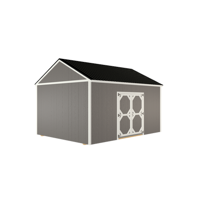 12x16 Utility with LP Smart Siding and Metal Roof - 806 C