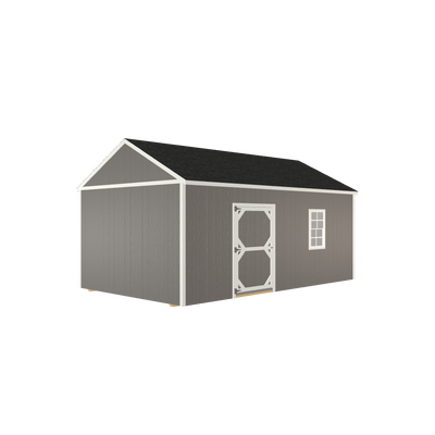 12x20 Utility with LP Smart Siding and Shingle Roof - 804 C
