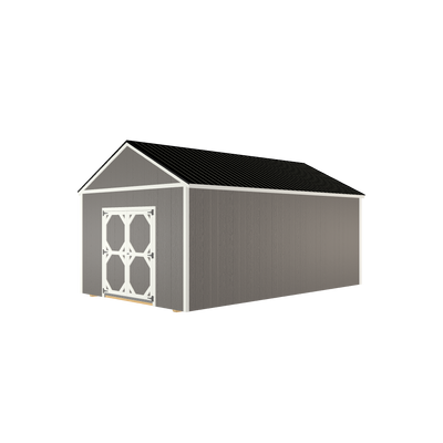 12x20 Utility with LP Smart Siding and Metal Roof - 805 C