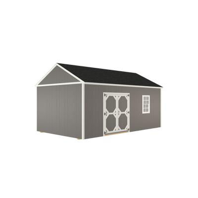 12x20 Utility with LP Smart Siding and Shingle Roof - 809 C