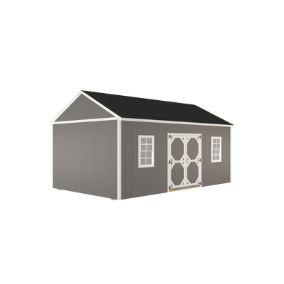 12x20 Utility with LP Smart Siding and Shingle Roof - 810 C