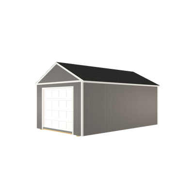 12x20 Utlity Garage with LP Smart Siding and Shingle Roof - 811 C
