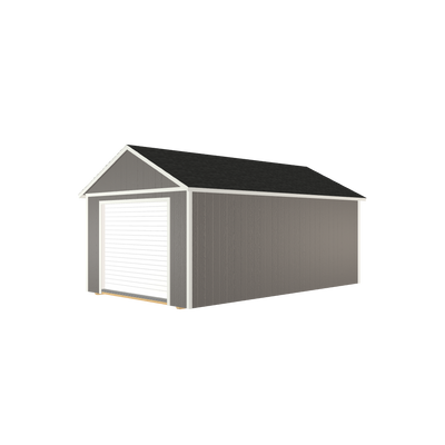 12x20 Utlity Garage with LP Smart Siding and Shingle Roof - 811 L