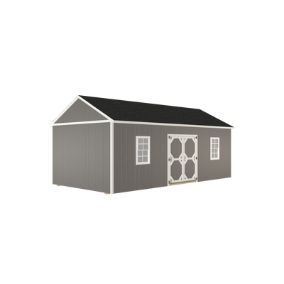 12x24 Utility with LP Smart Siding and Shingle Roof - 810 C