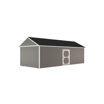 12x28 Utility with LP Smart Siding and Shingle Roof - 801 L