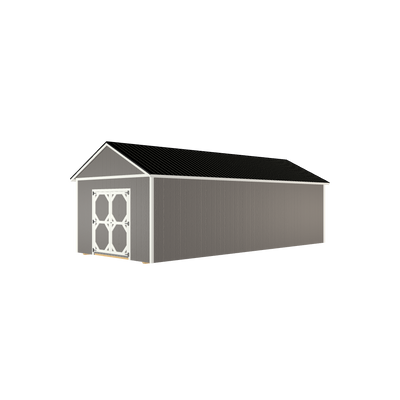 12x28 Utility with LP Smart Siding and Metal Roof - 805 L